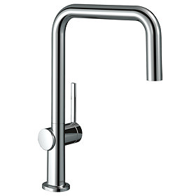 hansgrohe Talis M54 220 U-Spout Single Lever Kitchen Mixer - Chrome - 72806000 Large Image