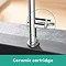 hansgrohe Talis M54 Single Lever Kitchen Mixer 210 with Pull Out Spray and sBox - Chrome - 72801000  additional Large Image