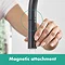 hansgrohe Talis M54 Single Lever Kitchen Mixer 210 with Pull Out Spray and sBox - Matt Black Newest Large Image