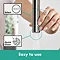 hansgrohe Talis M54 Single Lever Kitchen Mixer 210 with Pull Out Spray - Stainless Steel - 72800800 Feature Large Image