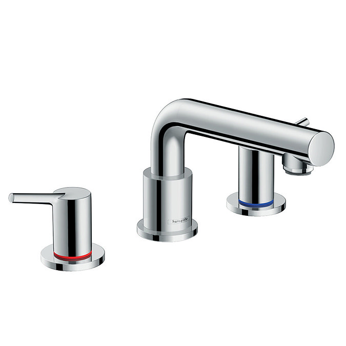 hansgrohe Talis S 3-hole Deck Mounted Bath Mixer - 72415000 Large Image