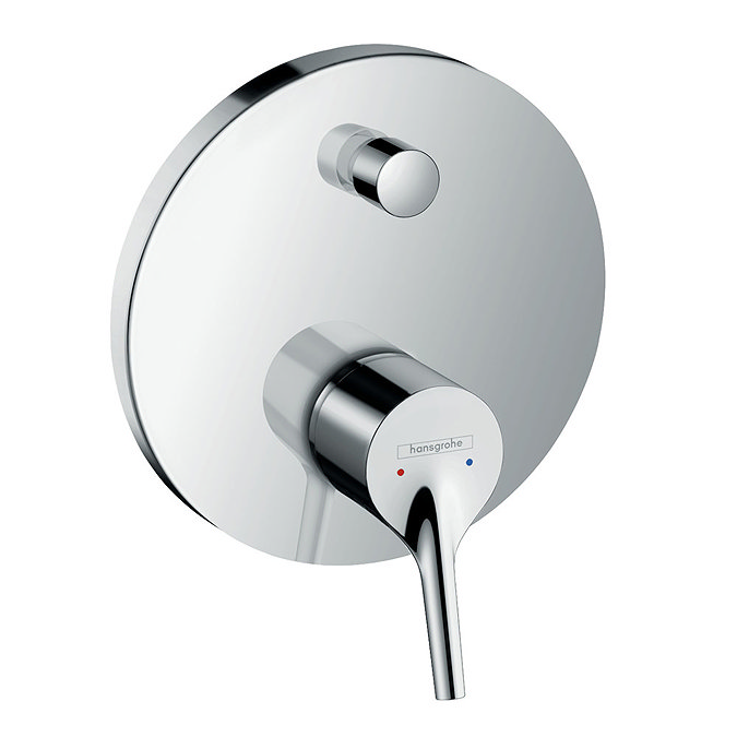 hansgrohe Talis S Concealed Single Lever Manual Bath Mixer - 72405000 Large Image