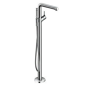 hansgrohe Talis S Floor Standing Single Lever Bath Shower Mixer - 72412000 Large Image