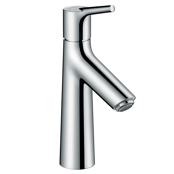 hansgrohe Talis S Single Lever Basin Mixer 100 with Pop-up Waste - 72020000 Large Image