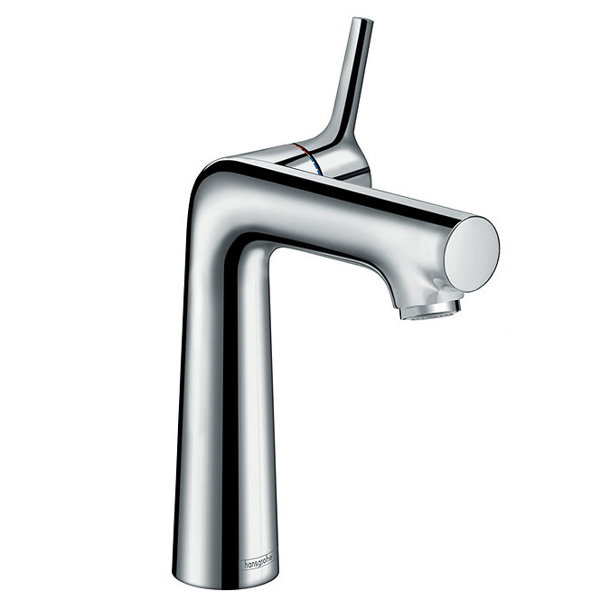 hansgrohe Talis S Single Lever Basin Mixer 140 with Pop-up Waste - 72113000 Large Image