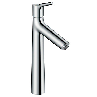 hansgrohe Talis S Single Lever Basin Mixer 190 with Pop-up Waste - 72031000  Profile Large Image