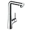 hansgrohe Talis S Single Lever Basin Mixer 210 with Swivel Spout and Pop-up Waste - 72105000 Large I