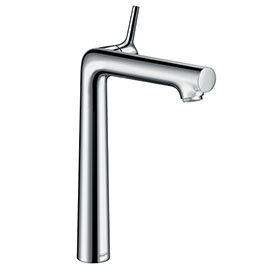 hansgrohe Talis S Single Lever Basin Mixer 250 with Pop-up Waste - 72115000 Medium Image