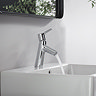 hansgrohe Talis S Single Lever Basin Mixer 80 with Push-open Waste - 72011000