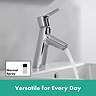 hansgrohe Talis S Single Lever Basin Mixer 80 with Push-open Waste - 72011000