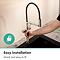 hansgrohe Talis Select M54 PowderSpray 3jet Single Lever Kitchen Mixer - Chrome