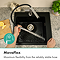 hansgrohe Talis Select M54 PowderSpray 3jet Single Lever Kitchen Mixer - Stainless Steel