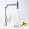 hansgrohe Talis Select M51 Single Lever Kitchen Mixer 300 with Pull Out Spray - Chrome - 72821000  F