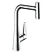 hansgrohe Talis Select M51 Single Lever Kitchen Mixer 300 with Pull Out Spray - Chrome - 72821000 La