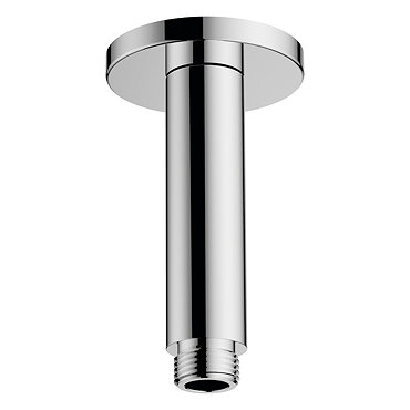 hansgrohe Vernis Blend 100mm Ceiling Shower Arm - Chrome - 27804000  Profile Large Image