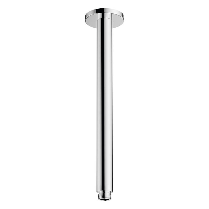 hansgrohe Vernis Blend 300mm Ceiling Shower Arm - Chrome - 27805000 Large Image