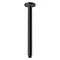 hansgrohe Vernis Blend 300mm Ceiling Shower Arm - Matt Black - 27805670 Large Image