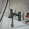 hansgrohe Vernis Blend Bath Shower Mixer with Kit - Matt Black - 71461670 Profile Large Image