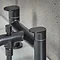 hansgrohe Vernis Blend Bath Shower Mixer with Kit - Matt Black - 71461670  In Bathroom Large Image