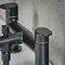 hansgrohe Vernis Blend Bath Shower Mixer with Kit - Matt Black - 71461670 additional Large Image