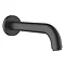 hansgrohe Vernis Blend Bath Spout - Matt Black - 71420670 Large Image