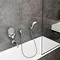 hansgrohe Vernis Blend Concealed Single Lever Manual Bath Mixer - Chrome - 71449000 Profile Large Image