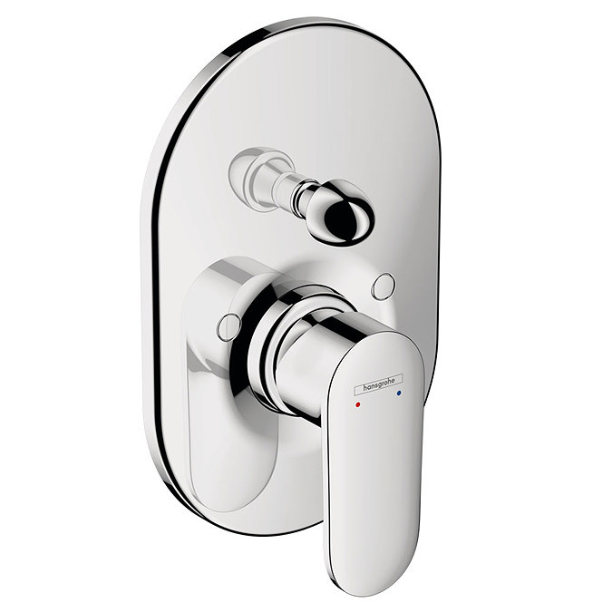 hansgrohe Vernis Blend Concealed Single Lever Manual Bath Mixer - Chrome - 71449000 Large Image