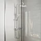 hansgrohe Vernis Blend EcoSmart Shower Kit with Diverter - Chrome - 26099000  Profile Large Image