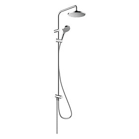 hansgrohe Vernis Blend EcoSmart Shower Kit with Diverter - Chrome - 26099000 Large Image