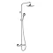 hansgrohe Vernis Blend EcoSmart Showerpipe 200 Thermostatic Shower Mixer - 26089000 Large Image