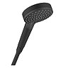 hansgrohe Vernis Blend EcoSmart Vario 2 Spray Hand Shower - Matt Black - 26340670 Large Image