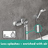 hansgrohe Vernis Blend Exposed Single Lever Bath Shower Mixer - Chrome - 71440000  Profile Large Ima