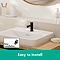 hansgrohe Vernis Blend Pillar Tap 70 for Cold Water without Waste - Matt Black