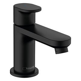 hansgrohe Vernis Blend Pillar Tap 70 for Cold Water without Waste - Matt Black - 71583670 Medium Ima