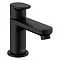 hansgrohe Vernis Blend Pillar Tap 70 for Cold Water without Waste - Matt Black - 71583670 Large Imag