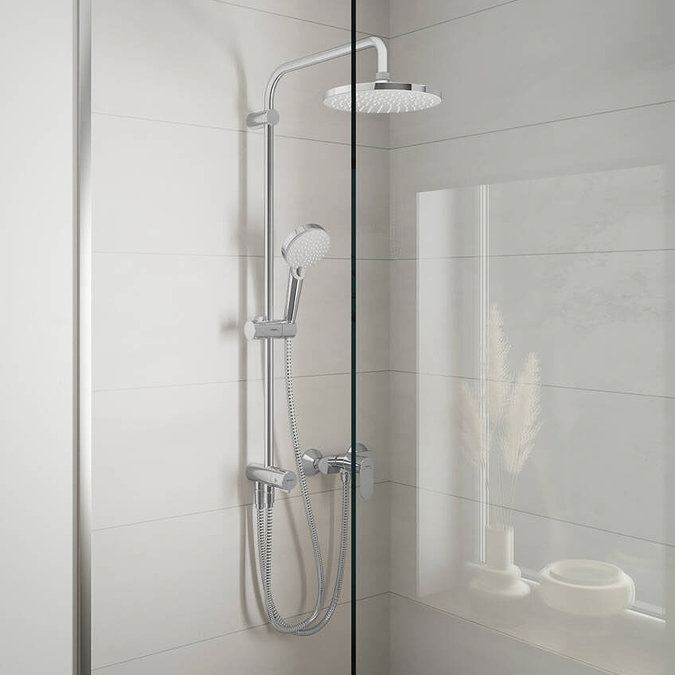 hansgrohe Vernis Blend Shower Kit with Diverter - Chrome - 26272000  Profile Large Image