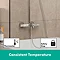 hansgrohe Vernis Blend Showerpipe 200 Thermostatic Bath Shower Mixer - 26274000  Feature Large Image