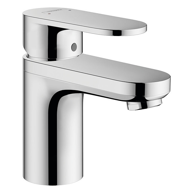 hansgrohe Vernis Blend Single Lever Basin Mixer 100 with Isolated Water Conduction and Pop-up Waste