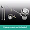 hansgrohe Vernis Blend Single Lever Basin Mixer 100 with Pop-up Waste - 71559000  In Bathroom Large Image