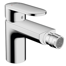 hansgrohe Vernis Blend Single Lever Bidet Mixer with Pop-up Waste - Chrome - 71210000 Large Image