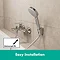 hansgrohe Vernis Blend Vario 2 Spray Hand Shower - Chrome - 26270000  Feature Large Image