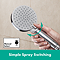 hansgrohe Vernis Blend Vario EcoSmart 2 Spray Shower Slider Rail Kit 65cm