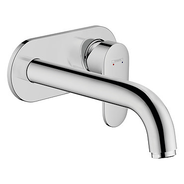 hansgrohe Vernis Blend Wall Mounted Single Lever Basin Mixer - Chrome - 71576000  Profile Large Imag