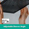 hansgrohe Vernis Shape 230 1 Spray Shower Head - Matt Black