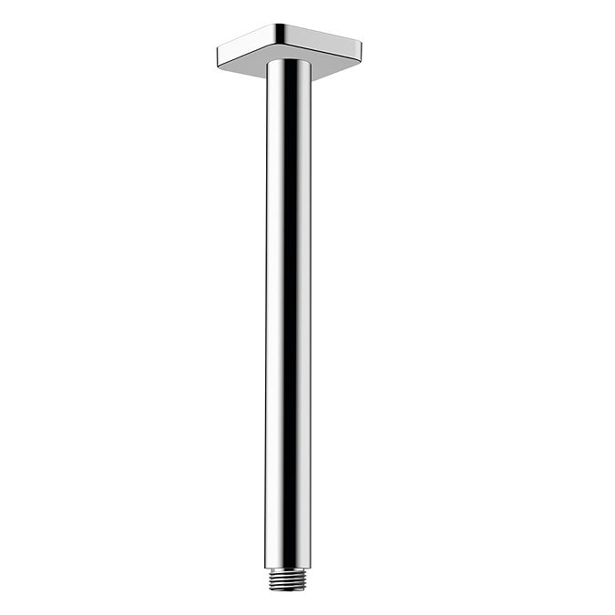 hansgrohe Vernis Shape 300mm Ceiling Shower Arm - Chrome - 26407000 Large Image