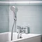 hansgrohe Vernis Shape Bath Shower Mixer with Kit - Chrome - 71462000  Profile Large Image