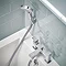 hansgrohe Vernis Shape Bath Shower Mixer with Kit - Chrome - 71462000  Feature Large Image