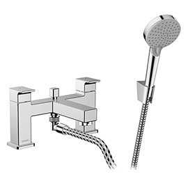 hansgrohe Vernis Shape Bath Shower Mixer with Kit - Chrome - 71462000 Medium Image