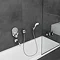 hansgrohe Vernis Shape Concealed Single Lever Manual Bath Mixer - Chrome - 71458000  Profile Large Image