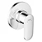 hansgrohe Vernis Shape Concealed Single Lever Shower Mixer - Chrome - 71649000 Large Image